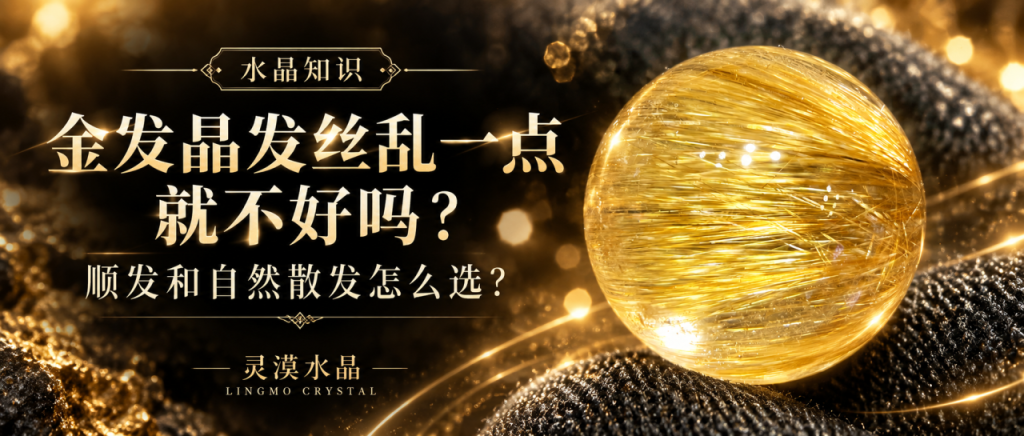 金发晶怎么选？顺发与自然散发实物对比