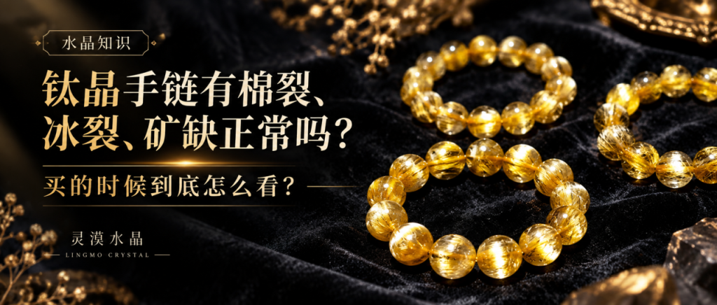 钛晶手链棉裂正常吗？